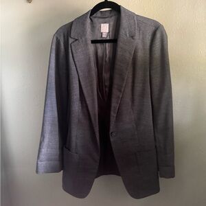 J. Jill Charcoal Blazer